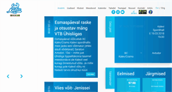 Desktop Screenshot of bckalev.ee
